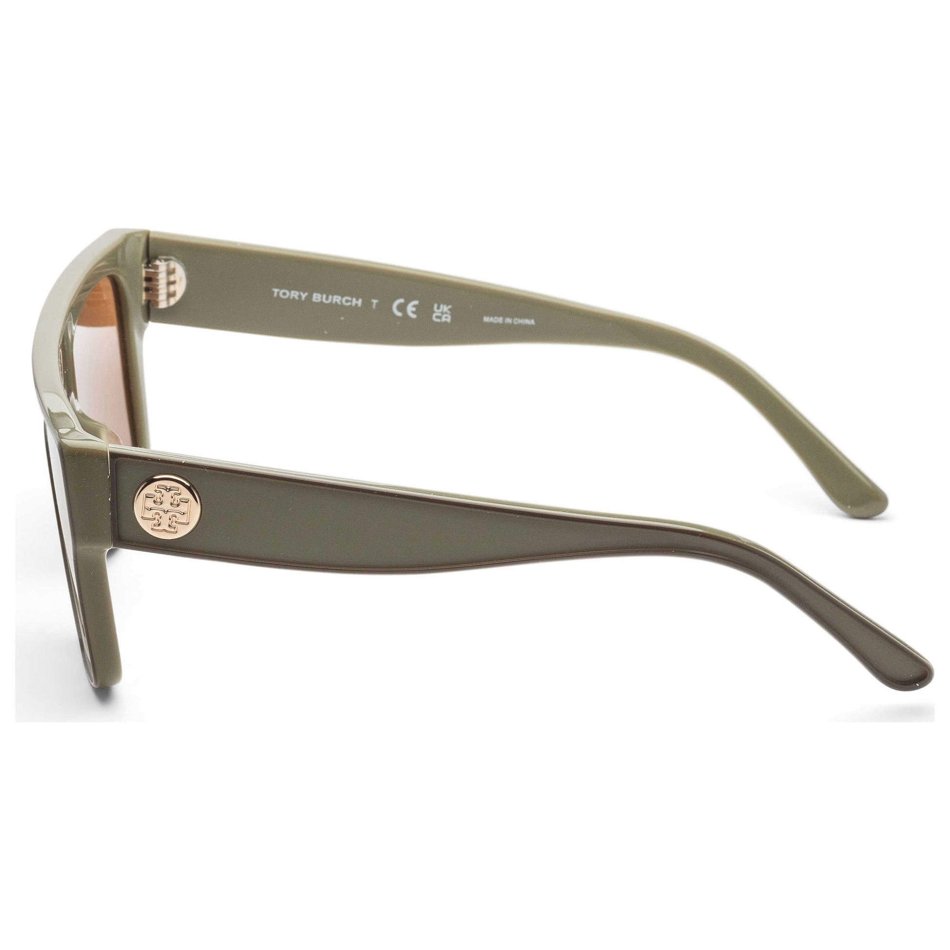 Left view of Tory Burch Fashion Women's Sunglasses TY7185U-19176H-52