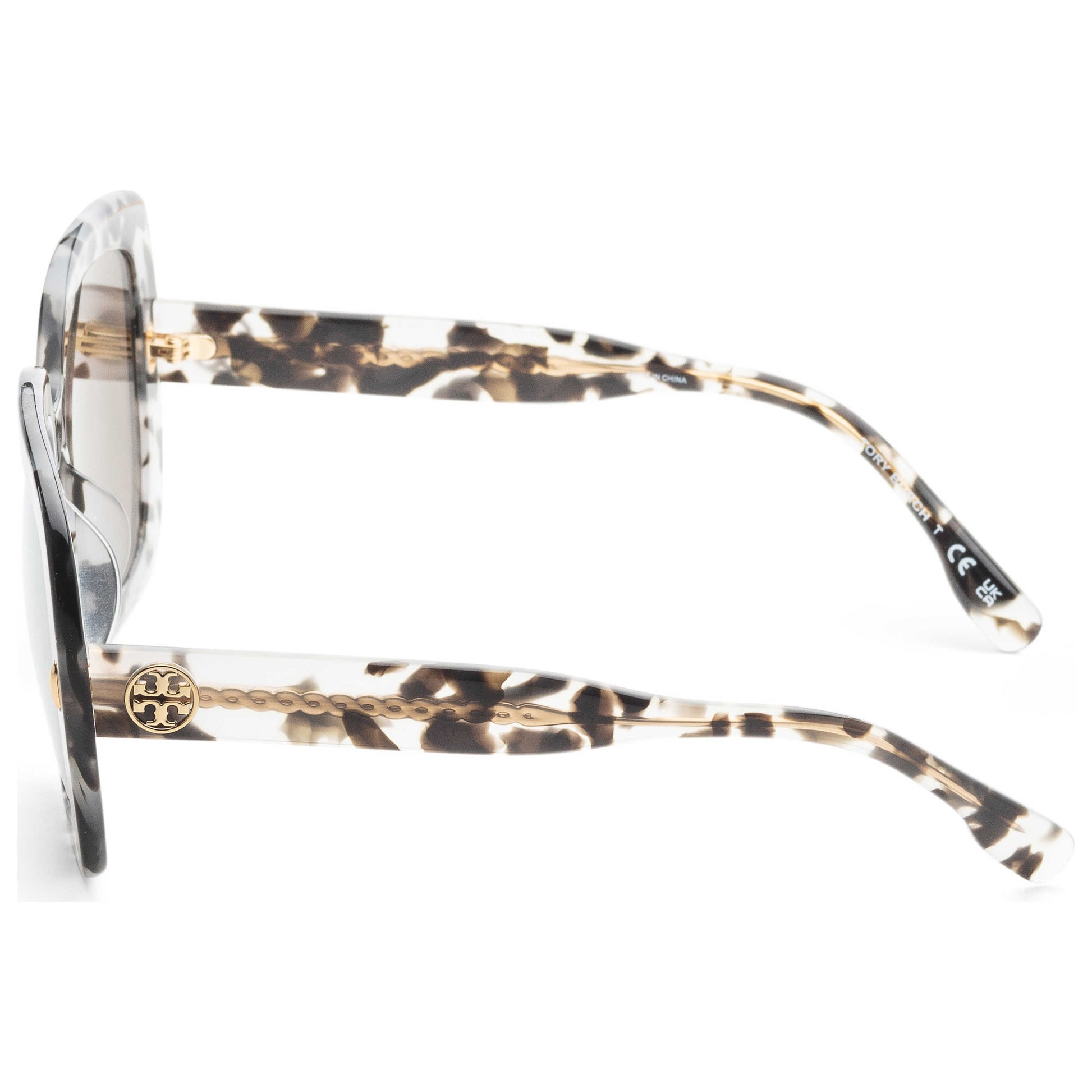 Left view of Tory Burch Fashion Women's Sunglasses TY7193F-19405A-58