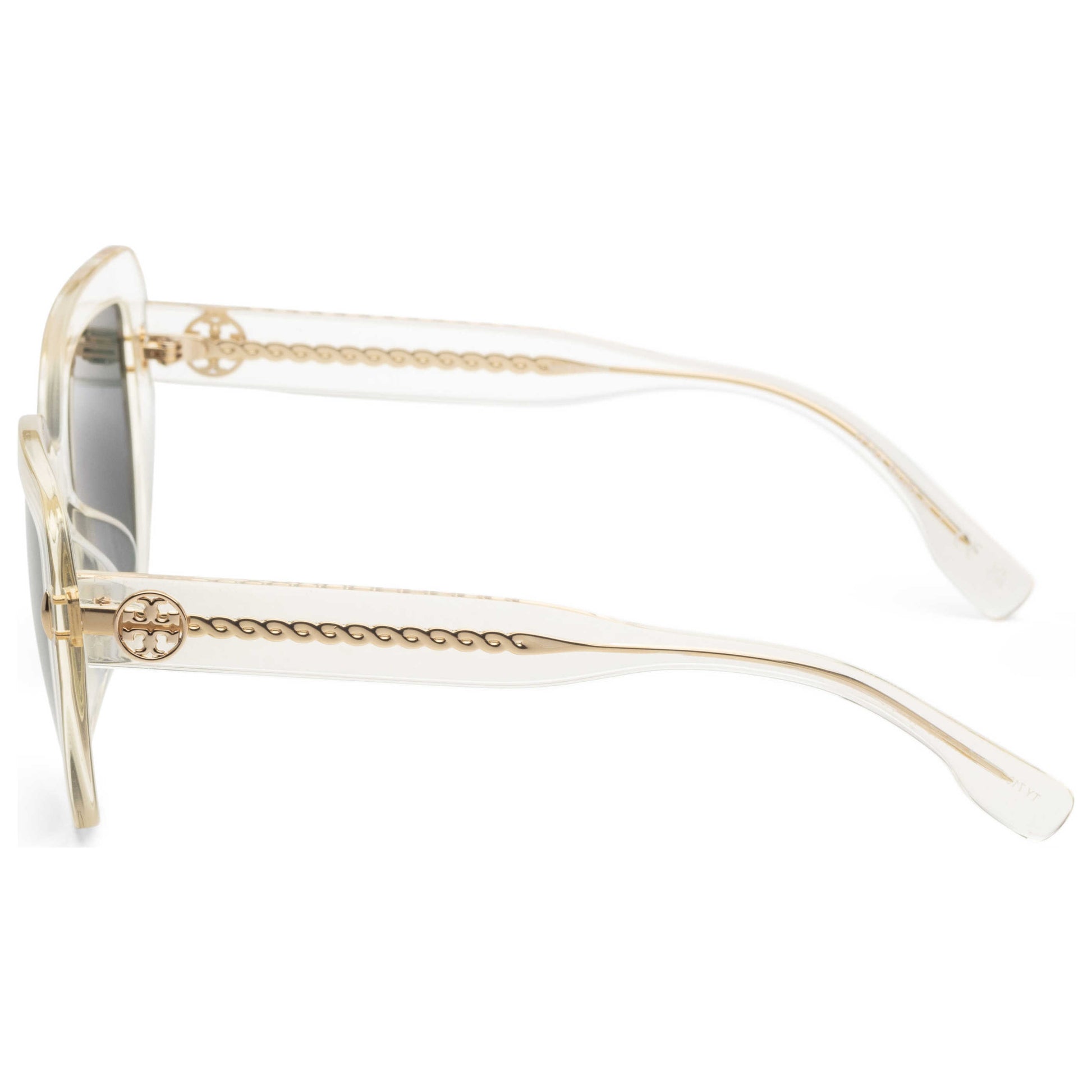 Left view of Tory Burch Fashion Women's Sunglasses TY7194U-19523H-55
