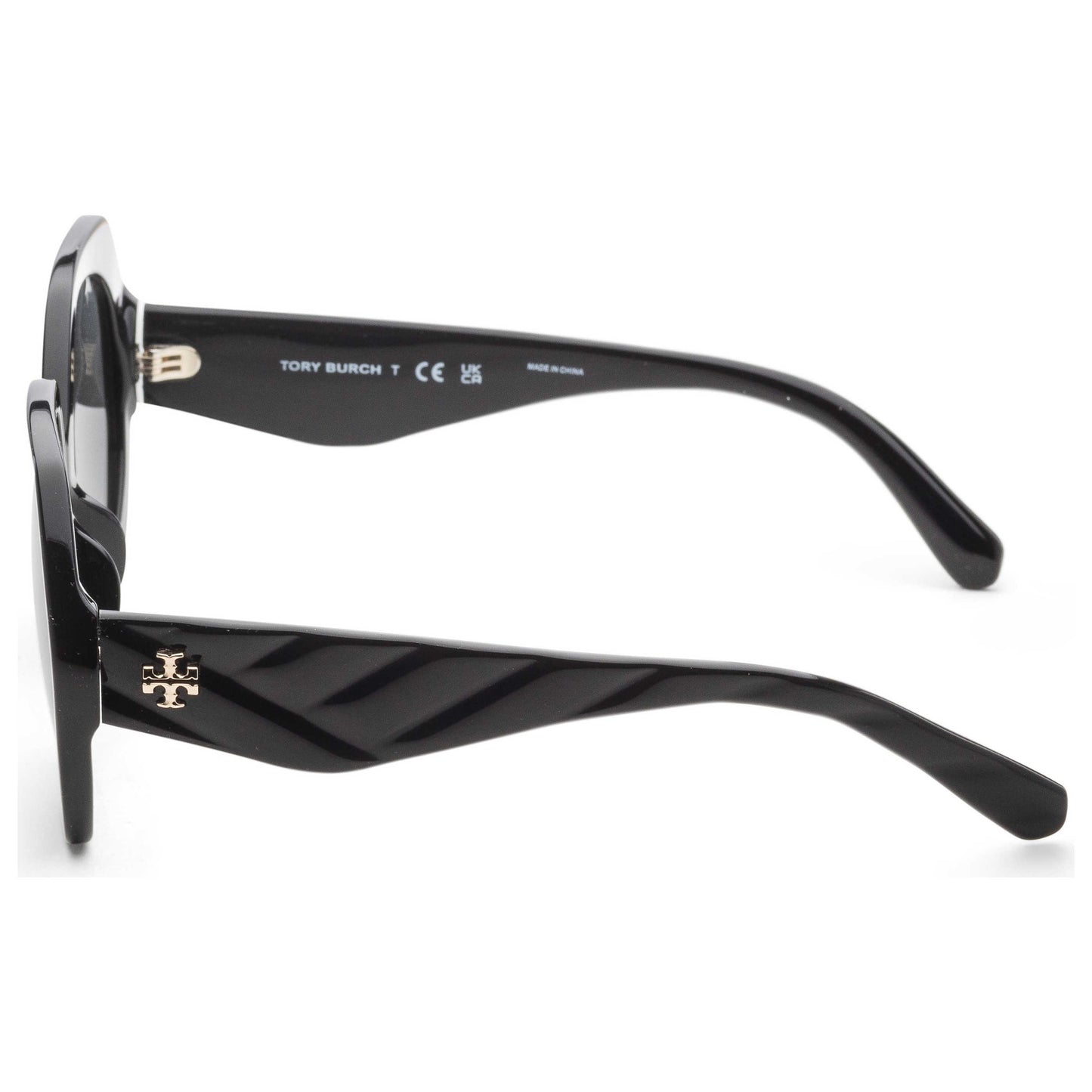 Left view of Tory Burch Fashion Women's Sunglasses TY7195F-170987-57