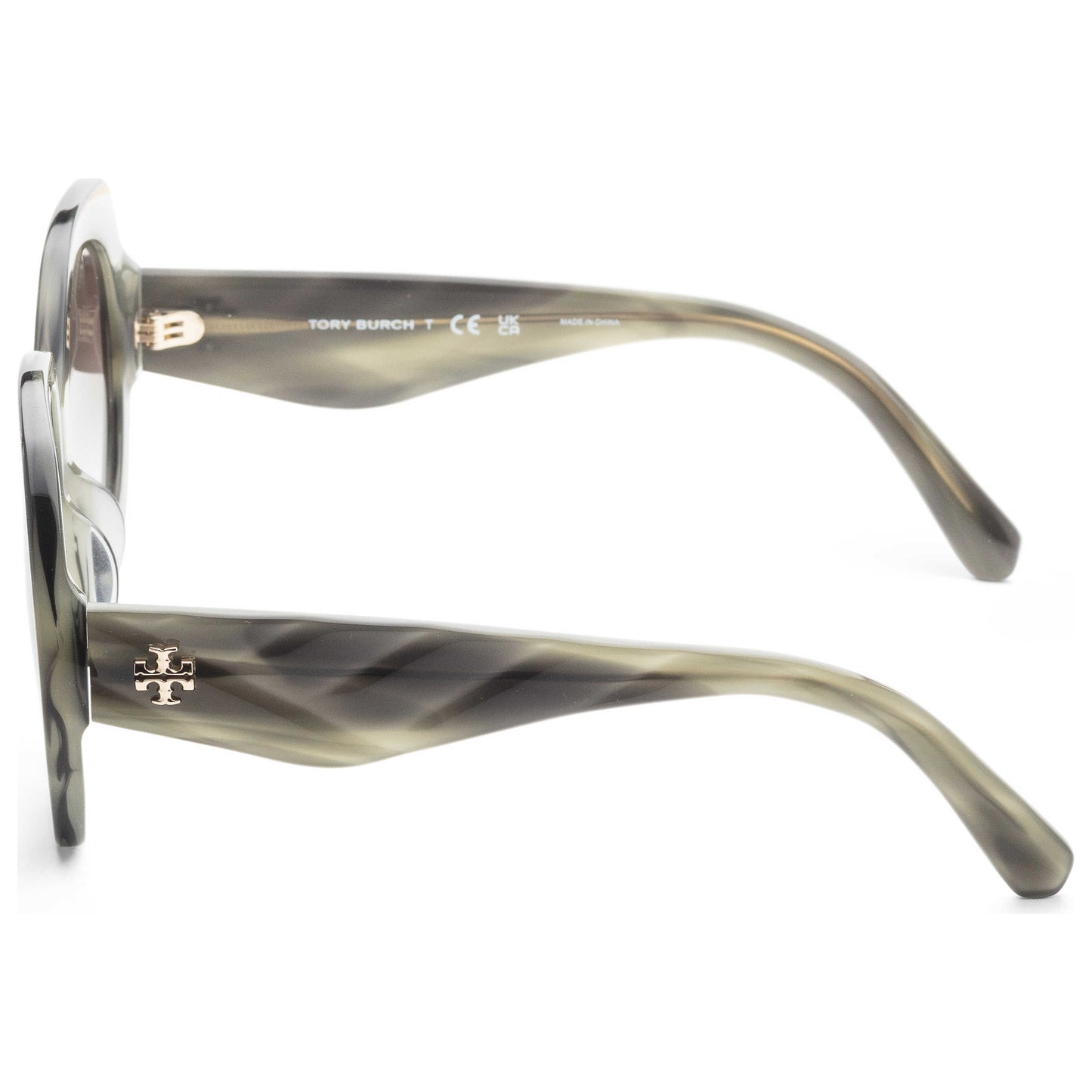 Left view of Tory Burch Fashion Women's Sunglasses TY7195F-19562A-57