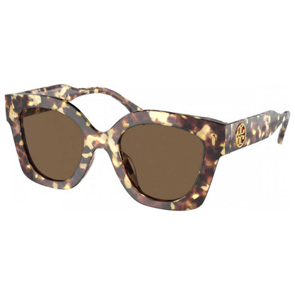Front view of Tory Burch Fashion Women's Sunglasses TY7201U-199573-49