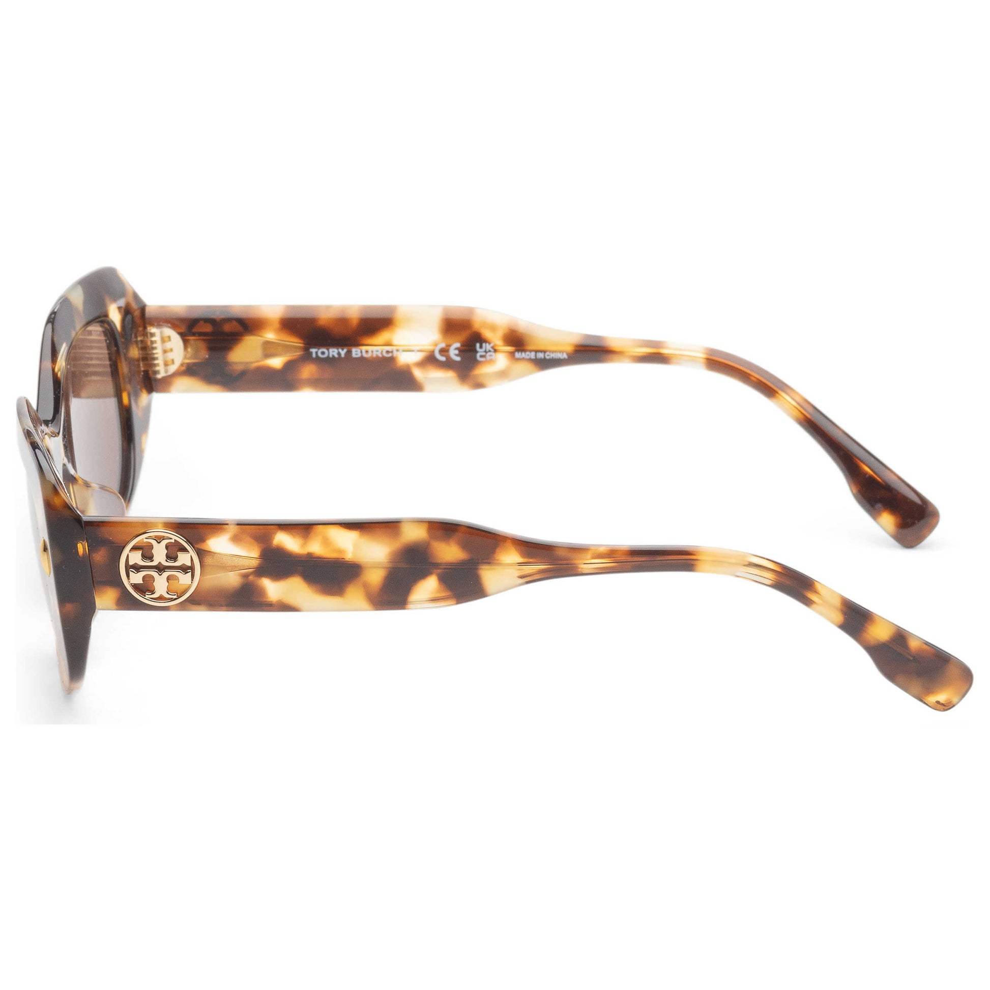 Left view of Tory Burch Fashion Women's Sunglasses TY7202U-199573-50