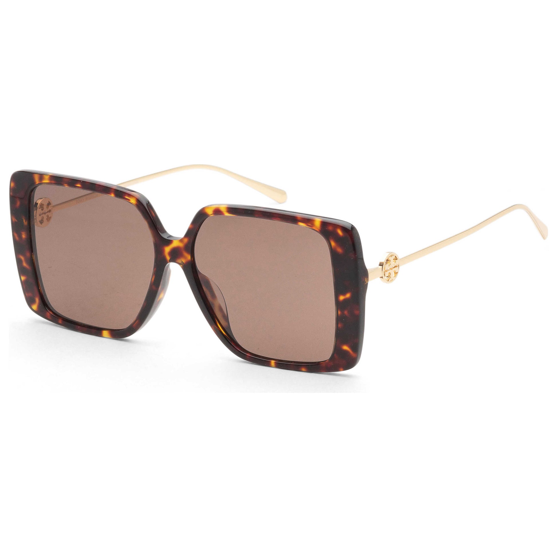 Front view of Tory Burch Fashion Women's Sunglasses TY7205D-196473-56