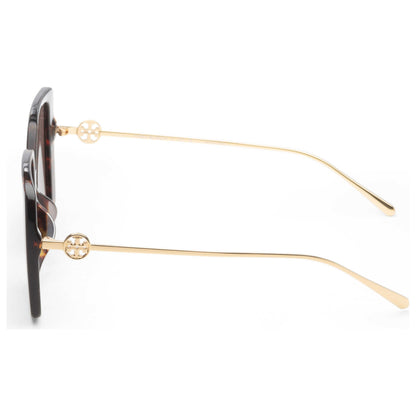 Left view of Tory Burch Fashion Women's Sunglasses TY7205D-196473-56