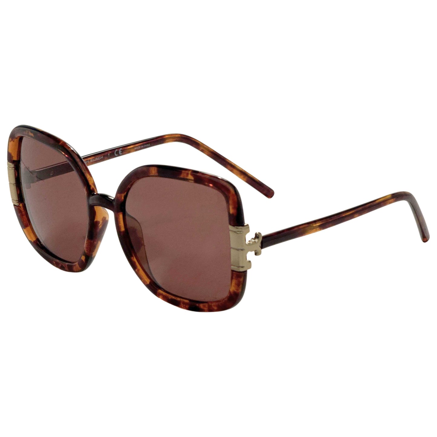 Front view of Tory Burch Women's Sunglasses TY9063U-151973-56