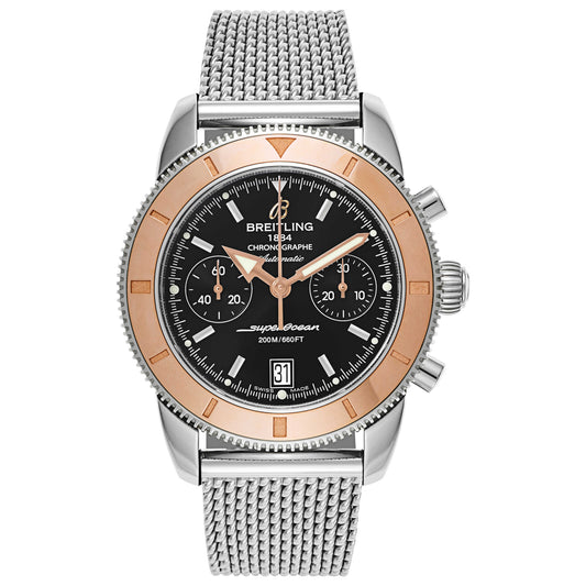 Front view of Breitling Superocean Heritage Men's Automatic Watch U2337012-BB81-154A