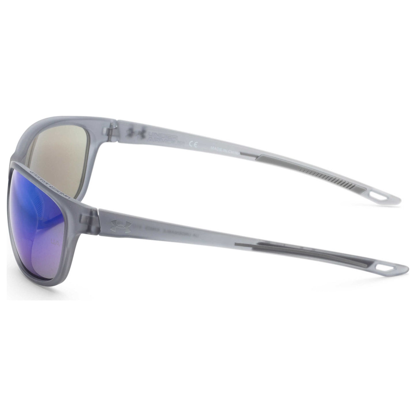 Left view of Under Armour Unisex Sunglasses UA-UNDENIABLE-063M-61