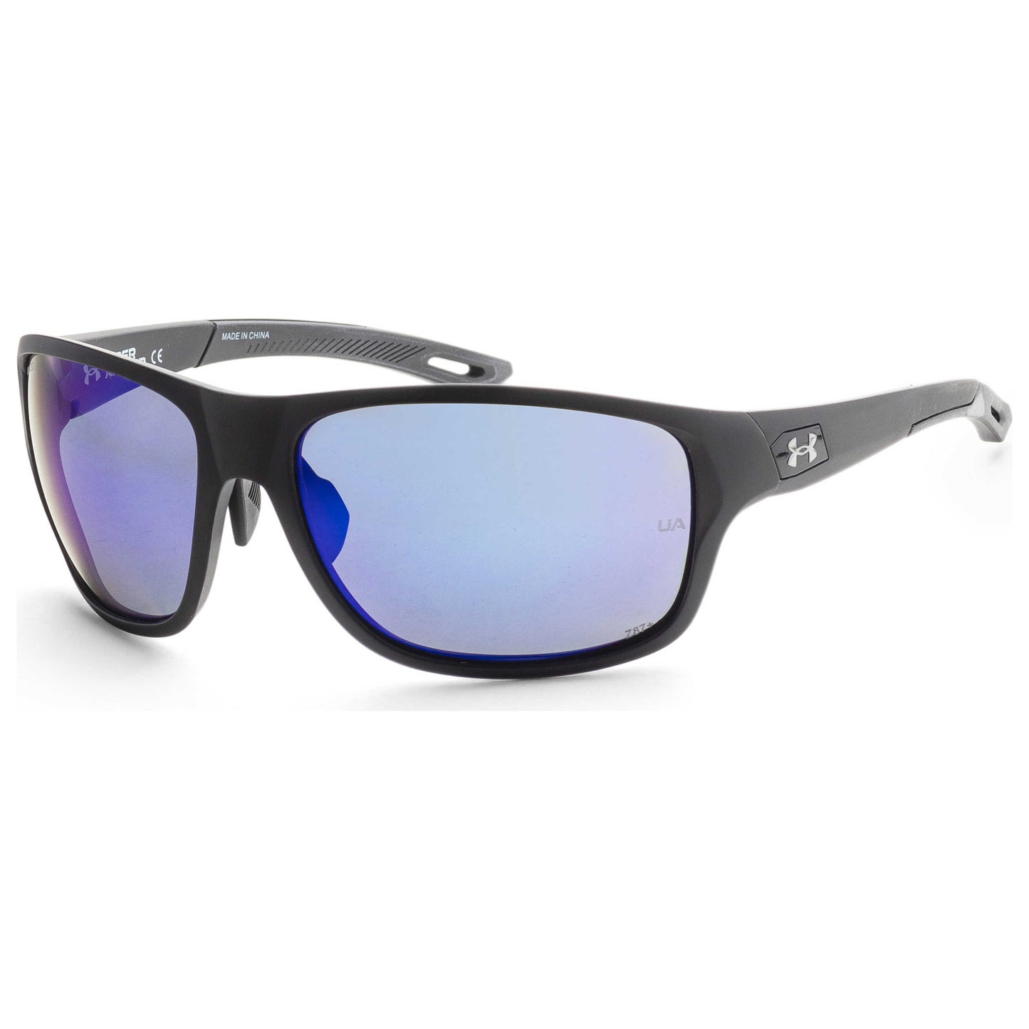 Front view of Under Armour Fashion Men's Sunglasses UA0004S-001T-65