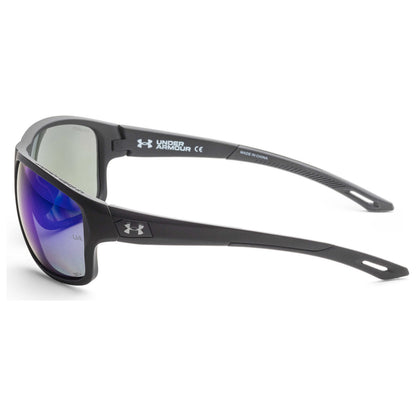 Left view of Under Armour Fashion Men's Sunglasses UA0004S-001T-65