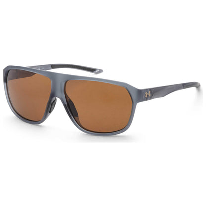 Front view of Under Armour Men's Sunglasses UADOMINATE-F-KB7-65
