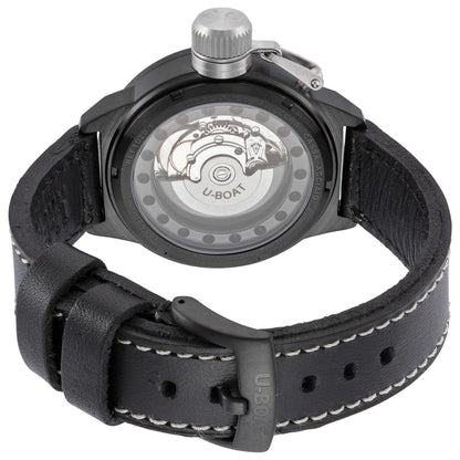 Back view of U-Boat Classico Men's Automatic Watch UB-1020-1