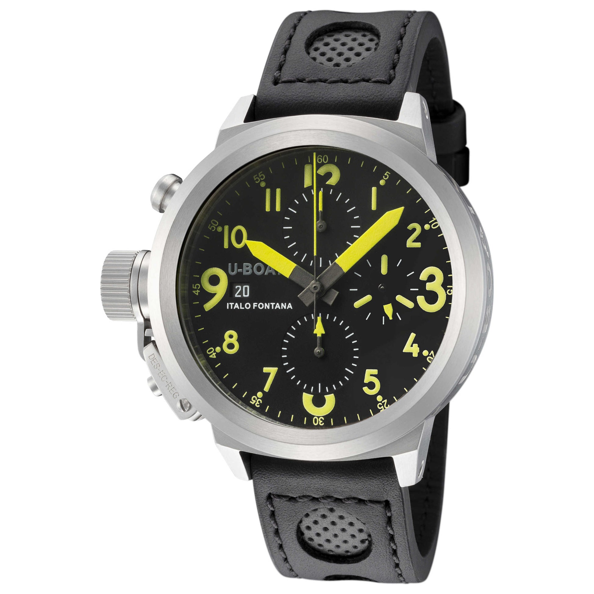 Front view of U-Boat Flight Deck Men's Automatic Watch UB-1901-1