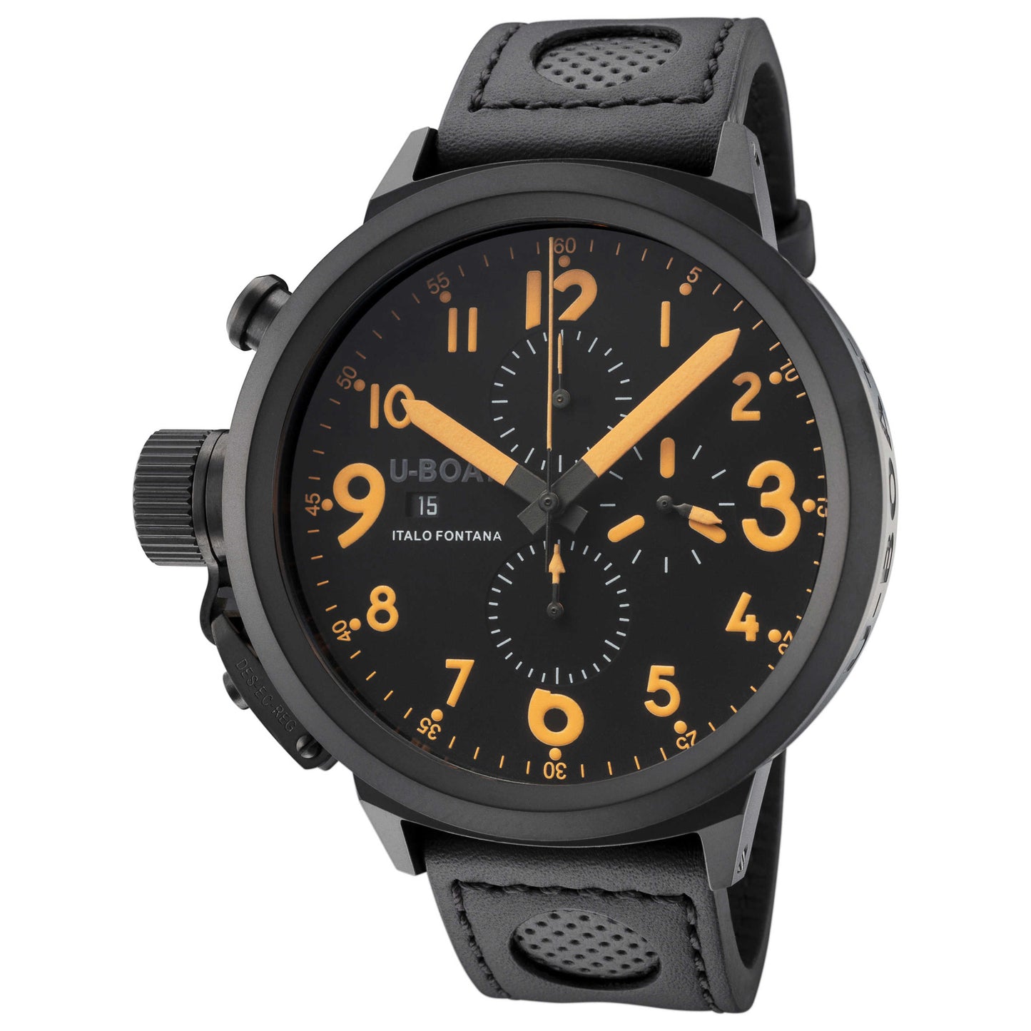 Front view of U-Boat Flight Deck Men's Automatic Watch UB-1905-1