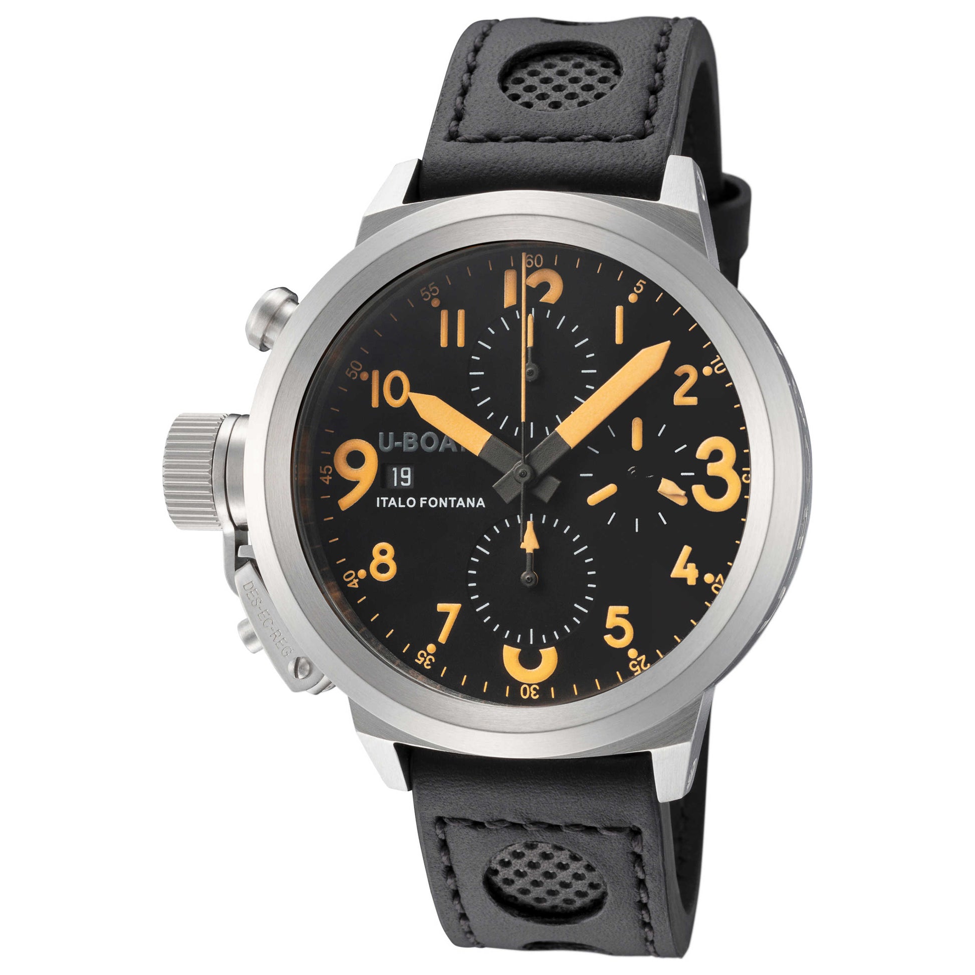 Front view of U-Boat Flight Deck Men's Automatic Watch UB-1908-1