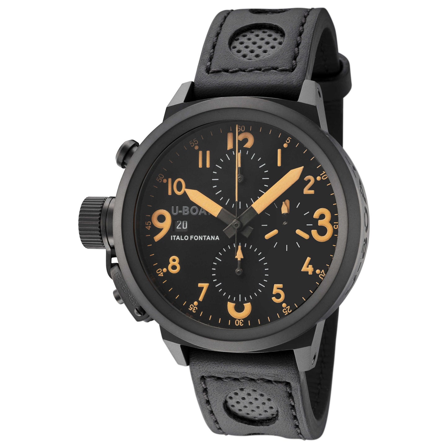 Front view of U-Boat Flight Deck Men's Automatic Watch UB-1911-1