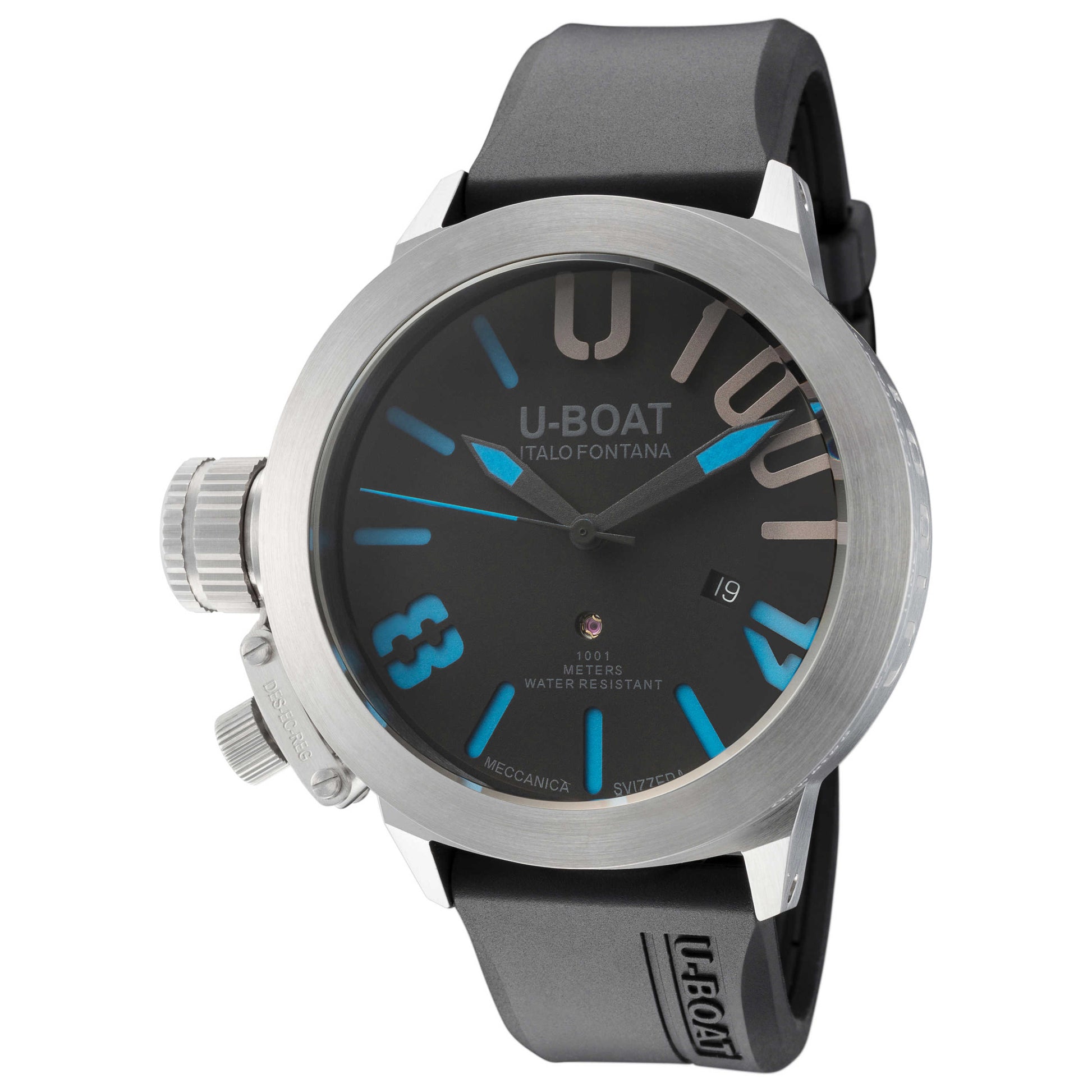 Front view of U-Boat Classico Men's Automatic Watch UB-6448-1