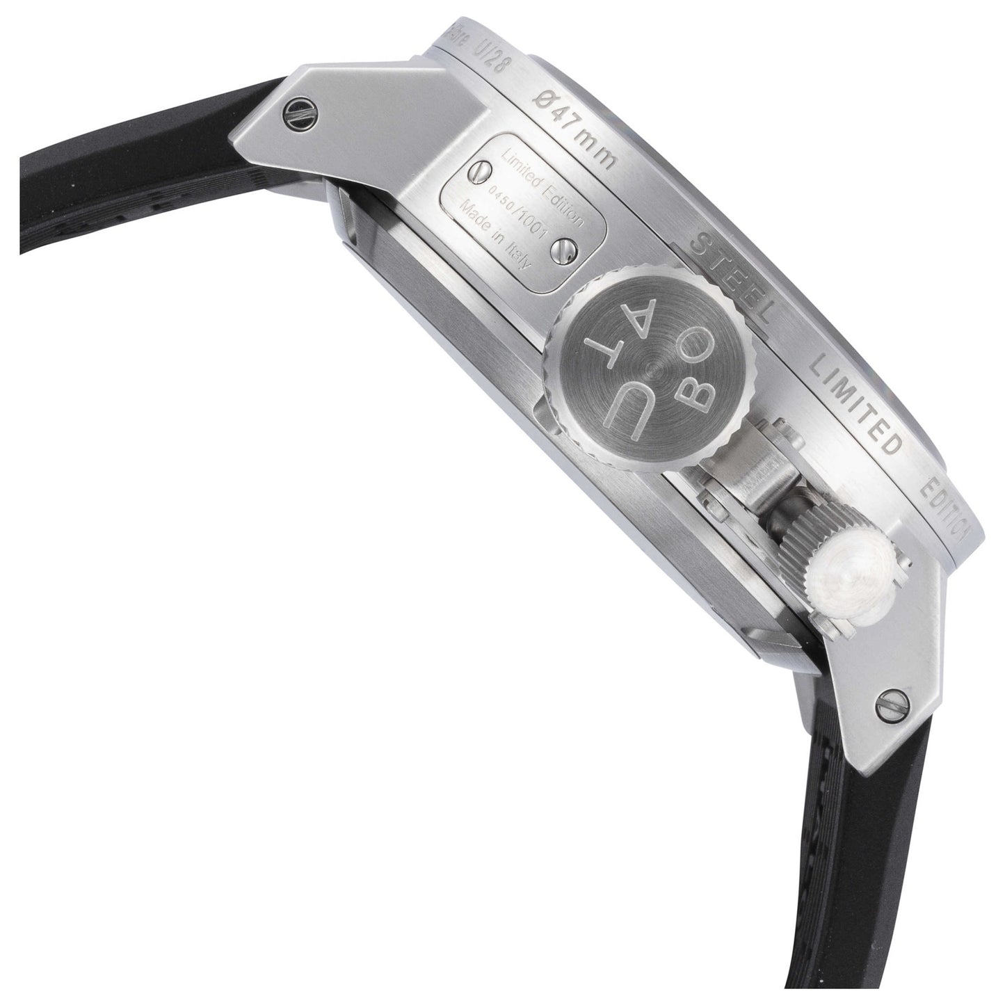 Right view of U-Boat Classico Men's Automatic Watch UB-6448-1