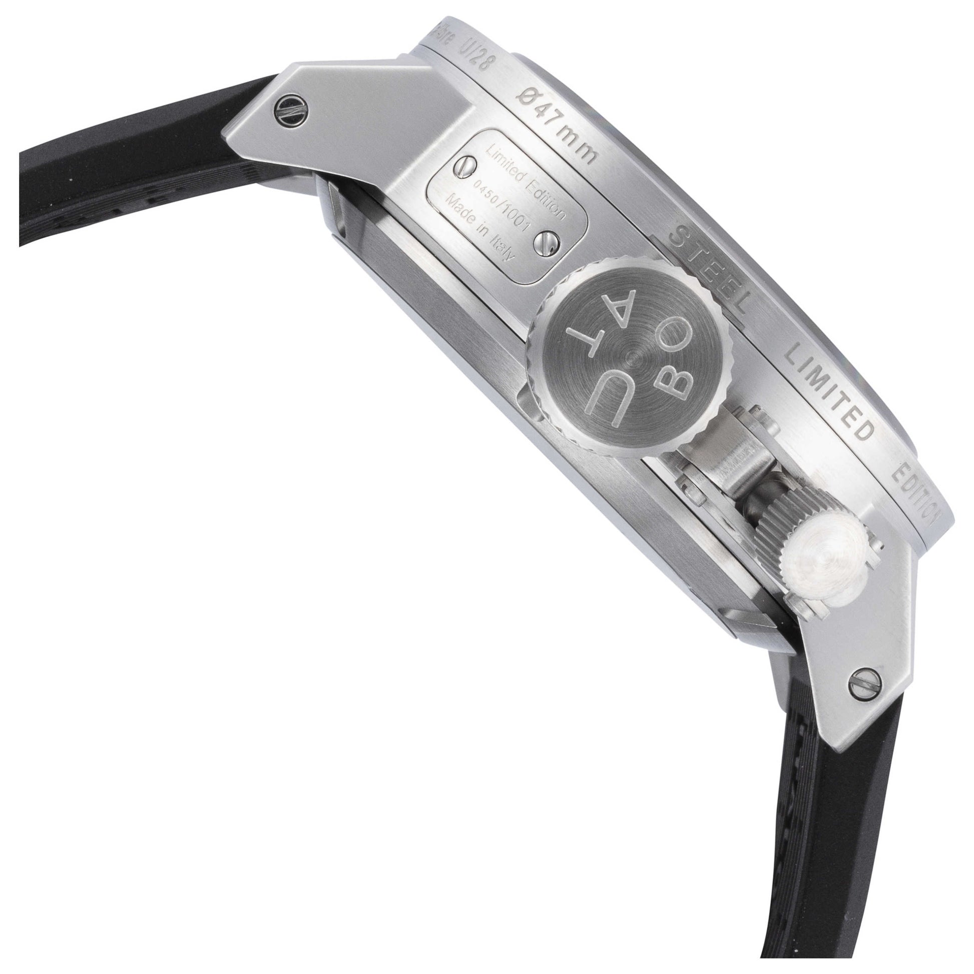 Right view of U-Boat Classico Men's Automatic Watch UB-6448-1