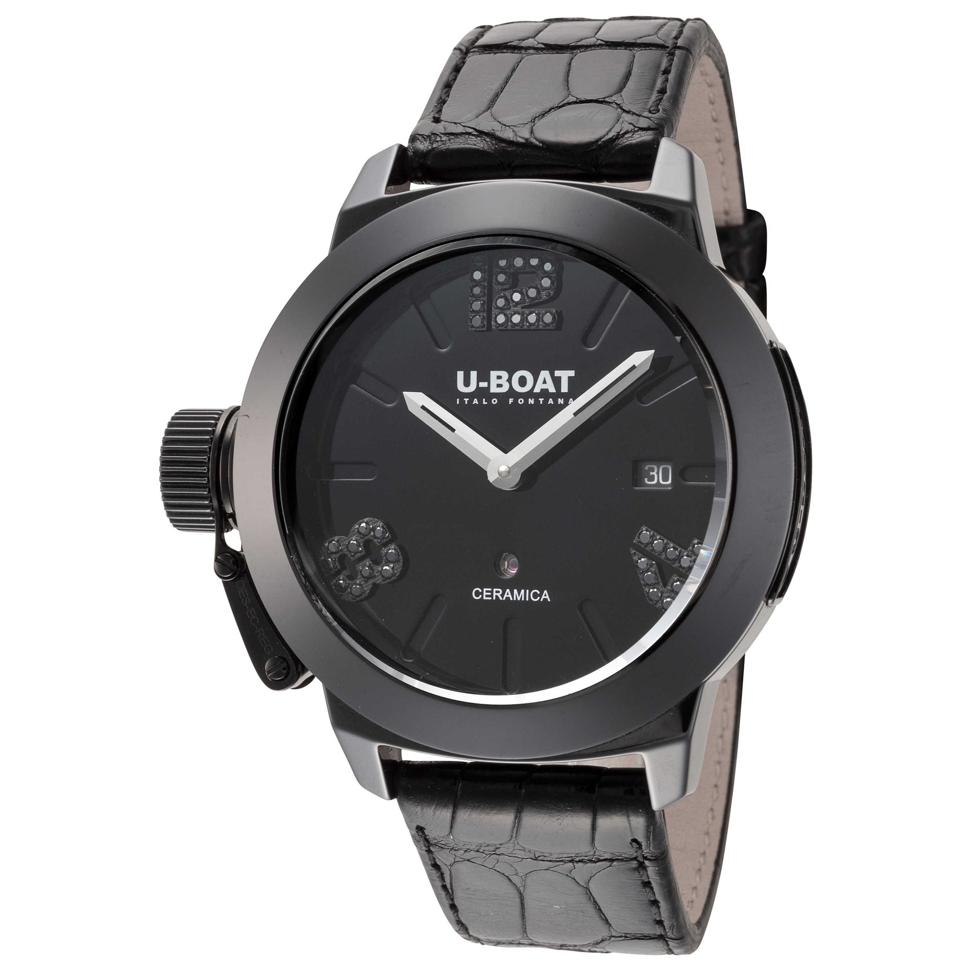Front view of U-Boat Classico Men's Automatic Watch UB-7124