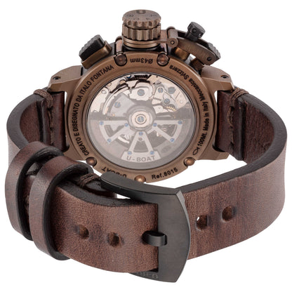 Back view of U-Boat Chimera Men's Automatic Watch UB-8015
