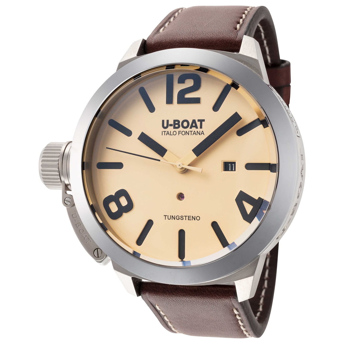 Front view of U-Boat Classico Men's Automatic Watch UB-8091