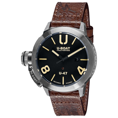 Front view of U-Boat Classico Men's Automatic Watch UB-8105