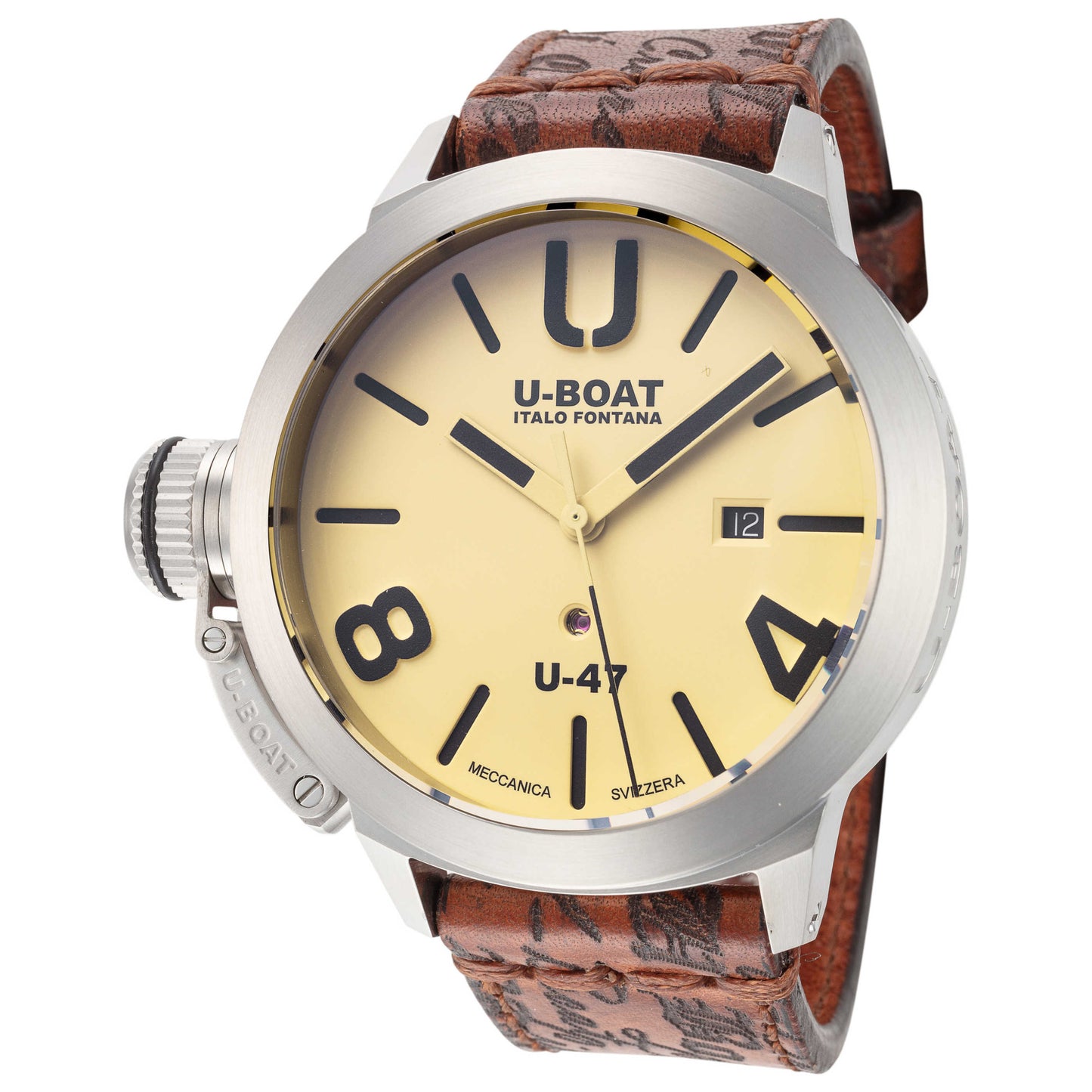 Front view of U-Boat Classico Men's Automatic Watch UB-8106
