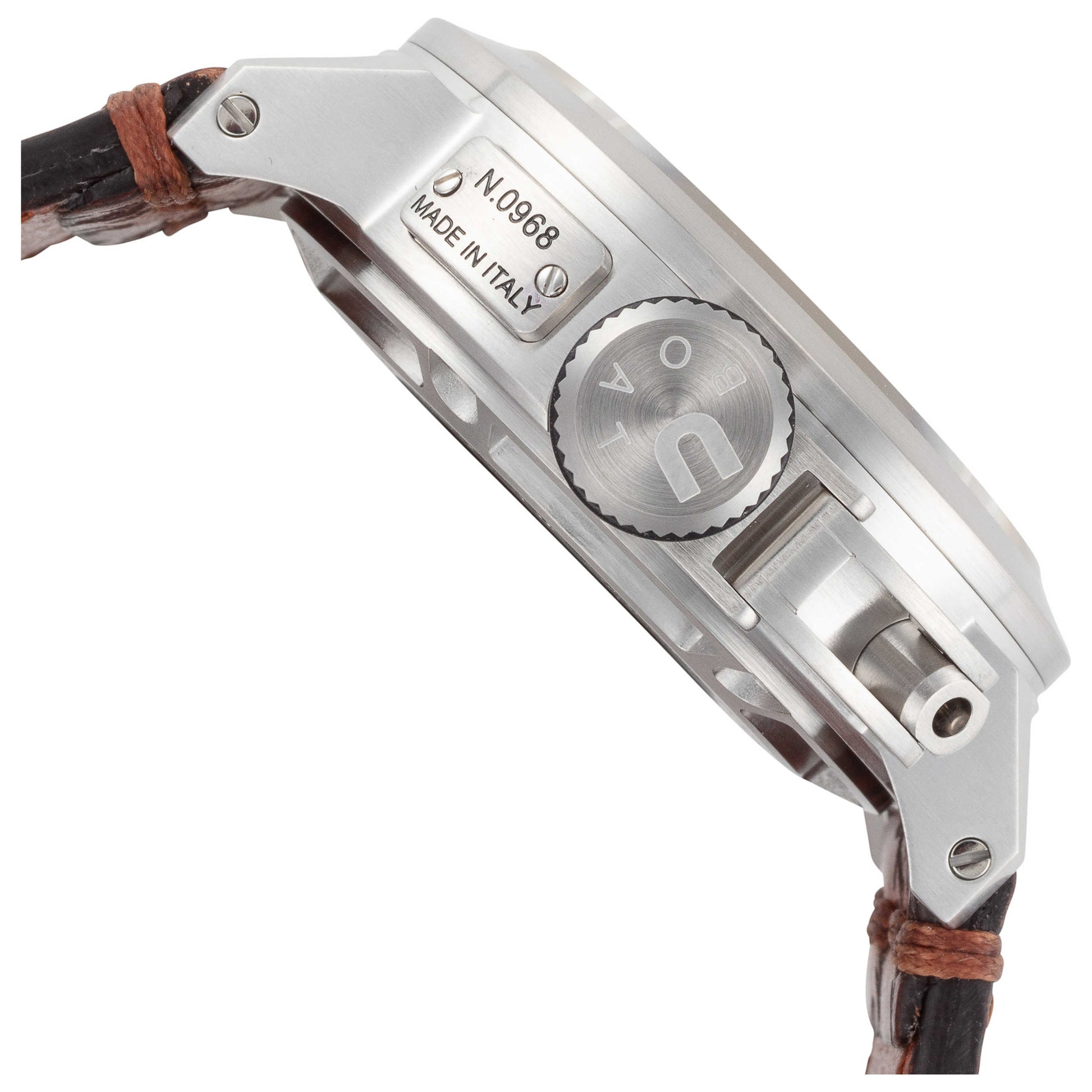 Right view of U-Boat Classico Men's Automatic Watch UB-8106