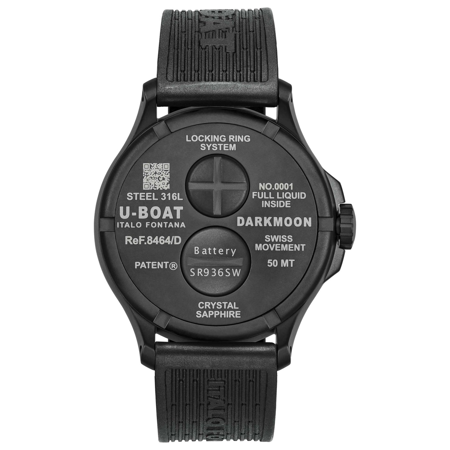 U-Boat Darkmoon Men's Quartz Watch UB-8464-D - Image #2