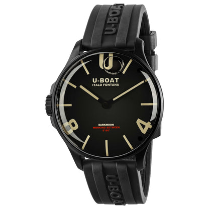 Front view of U-Boat Darkmoon Men's Quartz Watch UB-8464-D