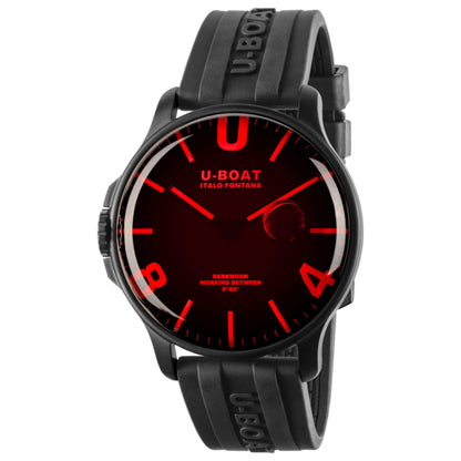Front view of U-Boat Darkmoon Men's Quartz Watch UB-8466-C