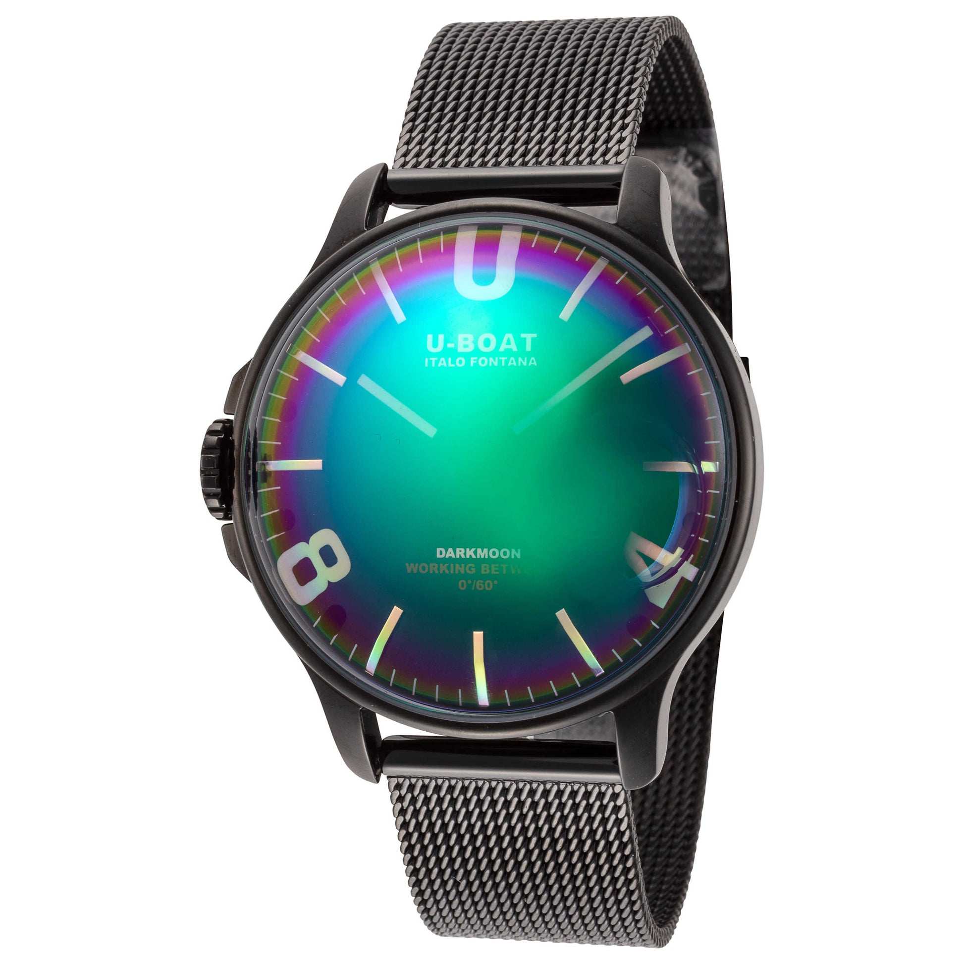 Front view of U-Boat Darkmoon Women's Quartz Watch UB-8470-MT