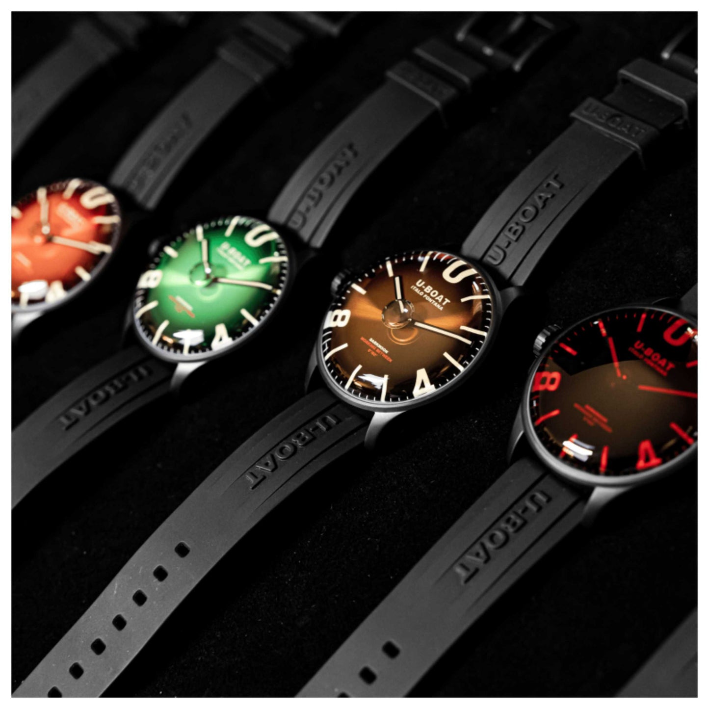 U-Boat Darkmoon Men's Quartz Watch UB-8697-B - Image #4