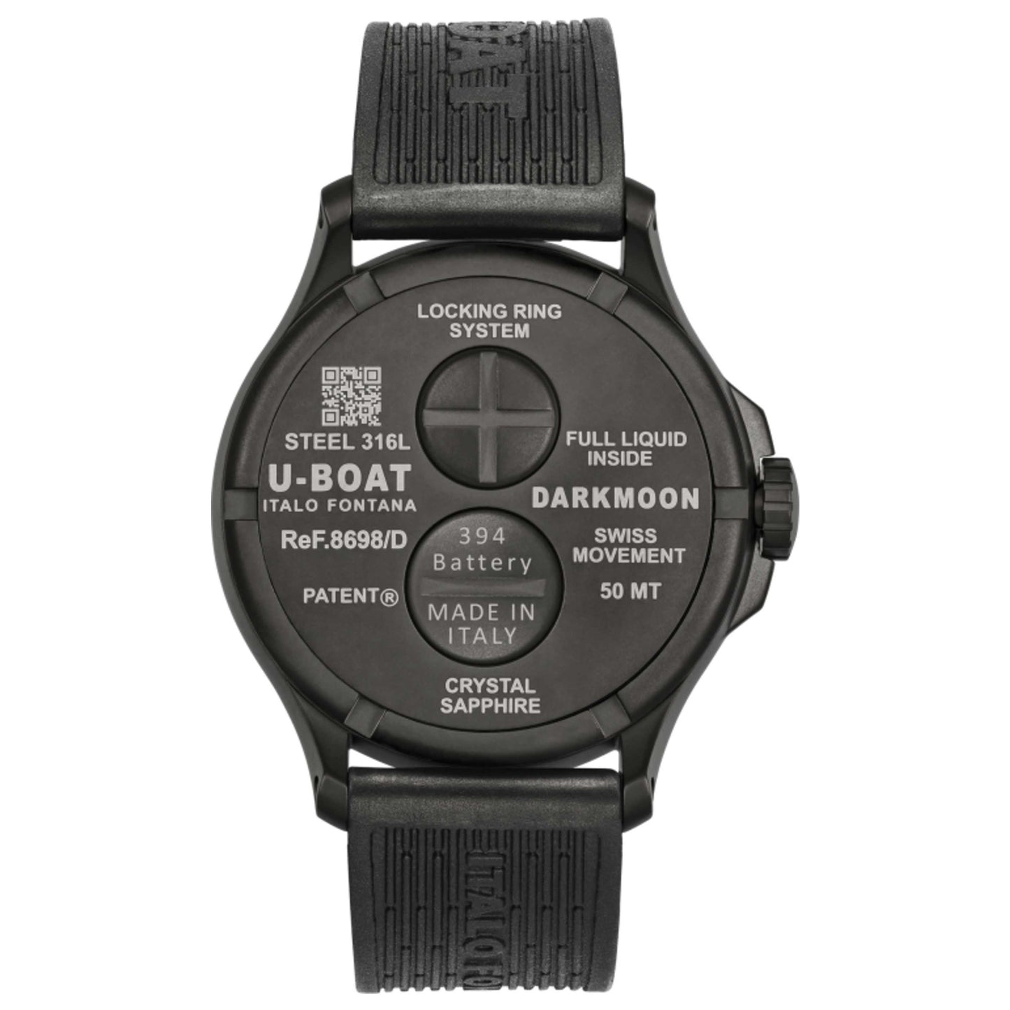 U-Boat Darkmoon Men's Quartz Watch UB-8698-D - Image #2