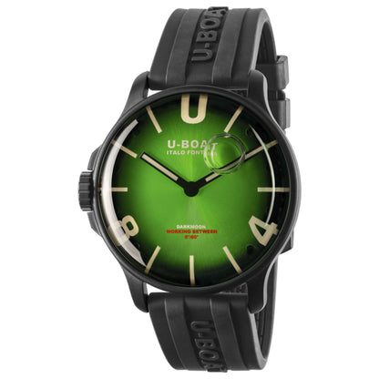 Front view of U-Boat Darkmoon Men's Quartz Watch UB-8698-D