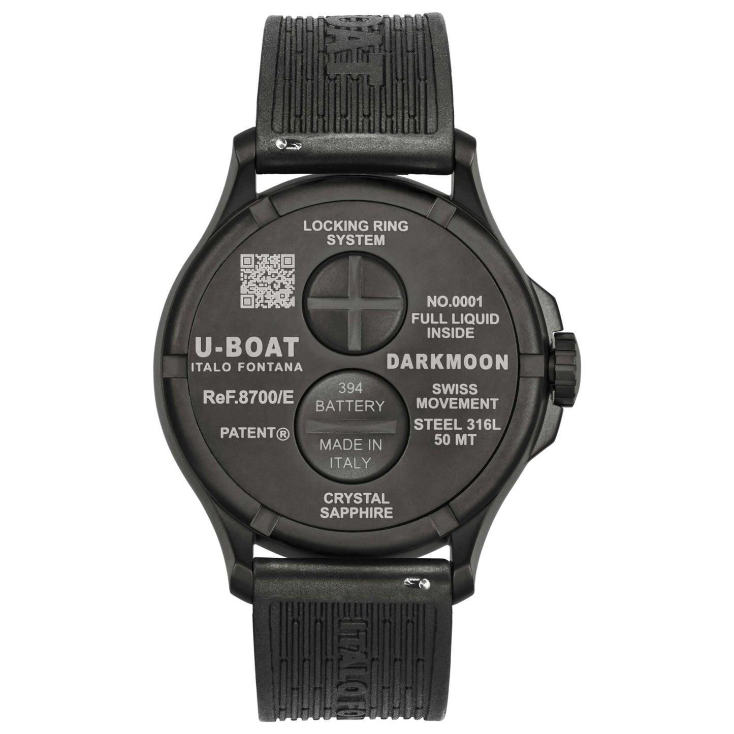U-Boat Darkmoon Men's Quartz Watch UB-8700 - Image #2