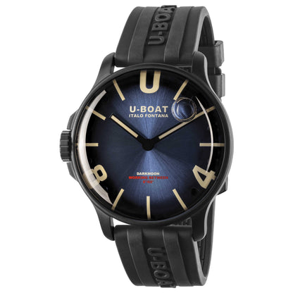 Front view of U-Boat Darkmoon Men's Quartz Watch UB-8700