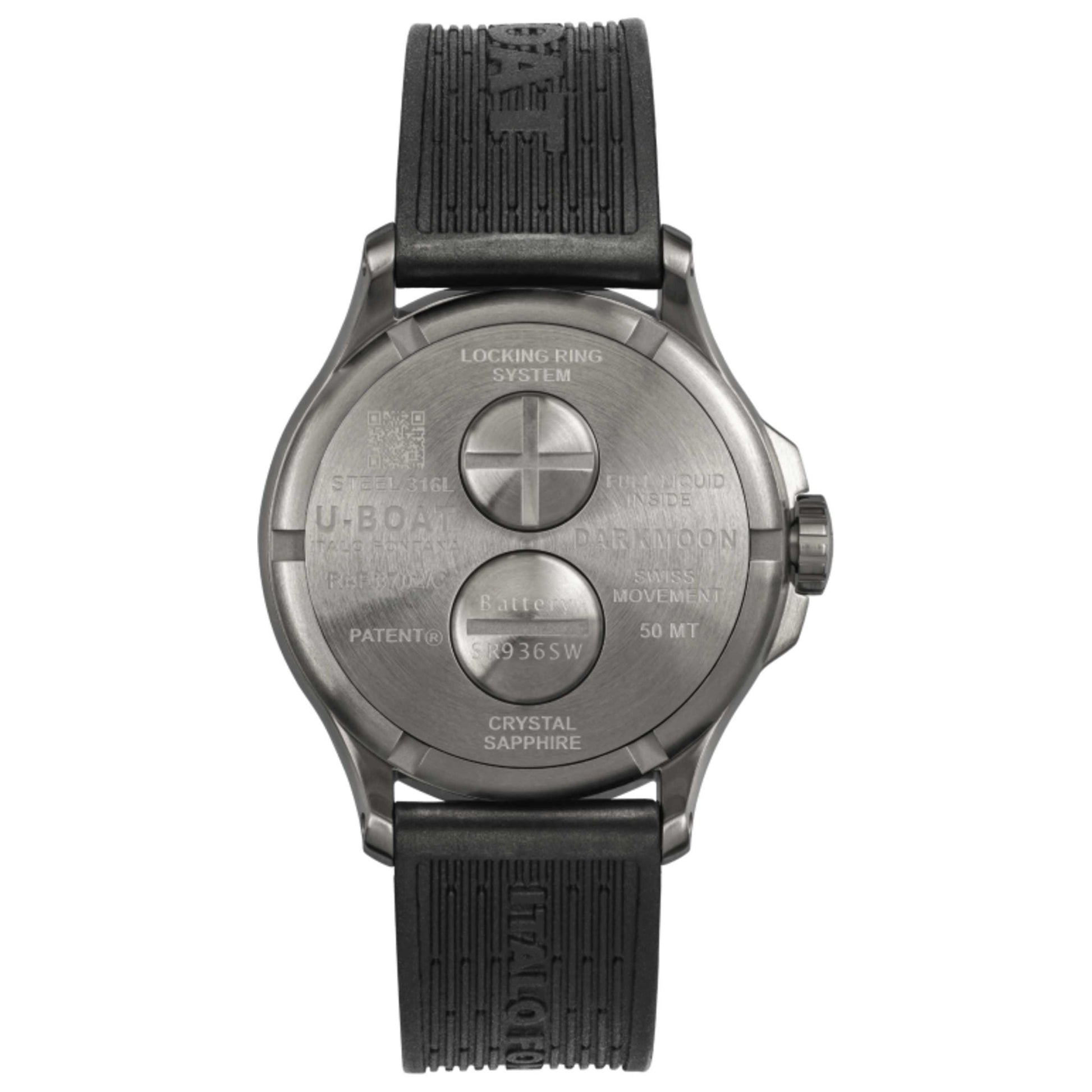 U-Boat Darkmoon Men's Quartz Watch UB-8702-D - Image #2