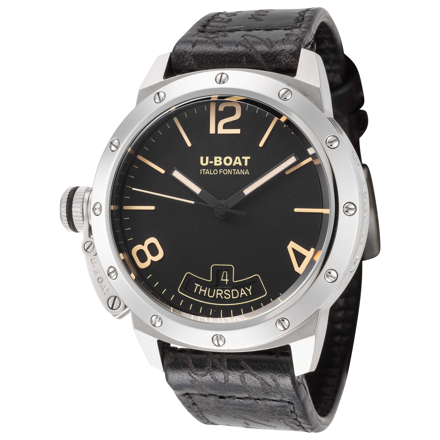 Front view of U-Boat Classico Men's Automatic Watch UB-8890