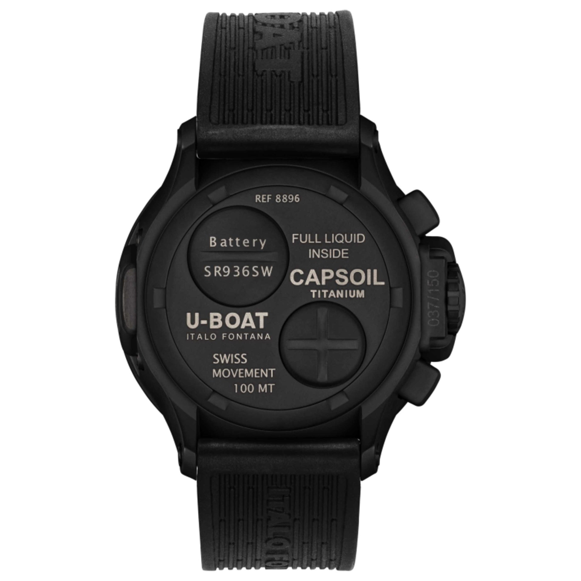 U-Boat Capsoil Men's Quartz Watch UB-8896 - Image #2