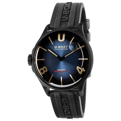 Front view of U-Boat Darkmoon Men's Quartz Watch UB-9020