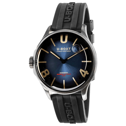 Front view of U-Boat Darkmoon Men's Quartz Watch UB-9021