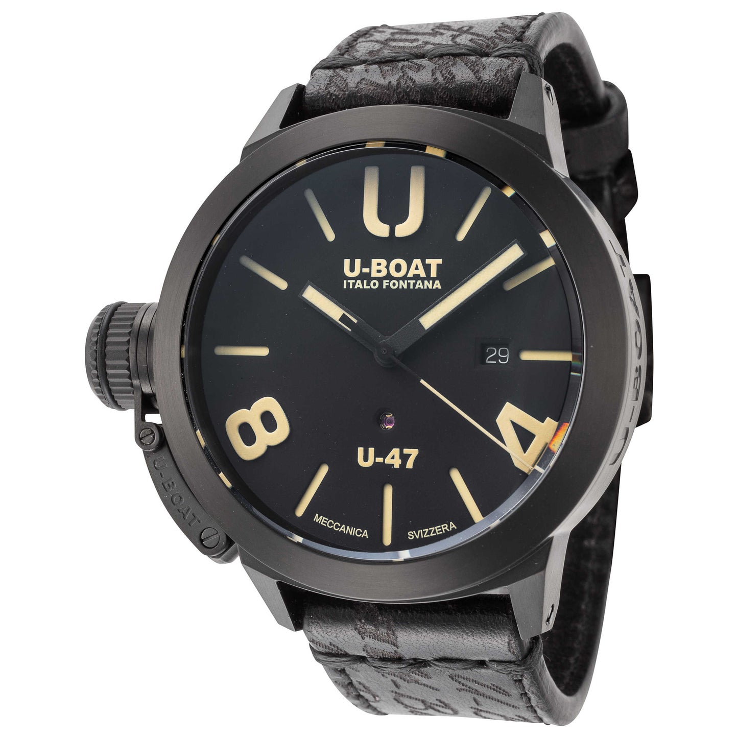 Front view of U-Boat Classico Men's Automatic Watch UB-9160