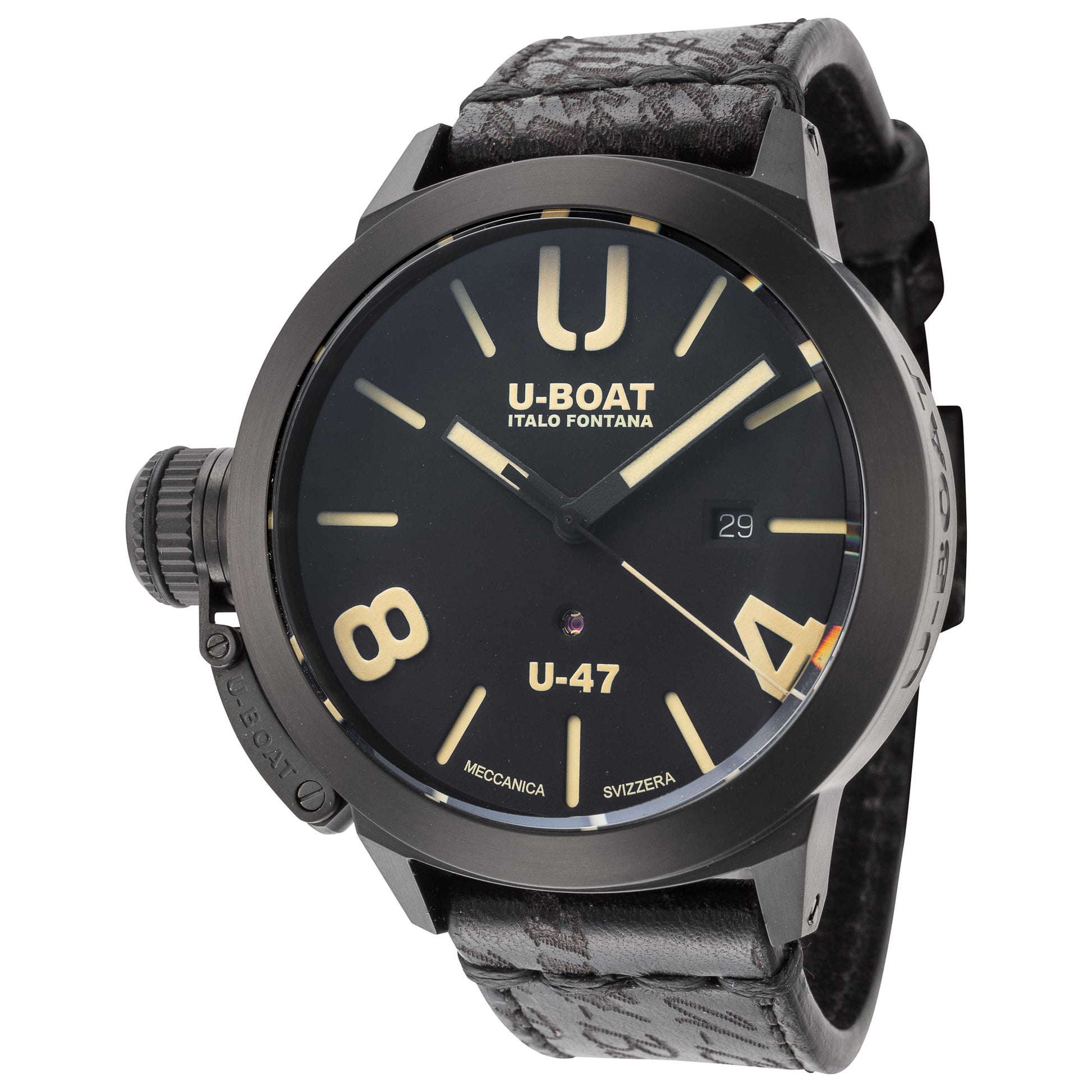 Front view of U-Boat Classico Men's Automatic Watch UB-9160