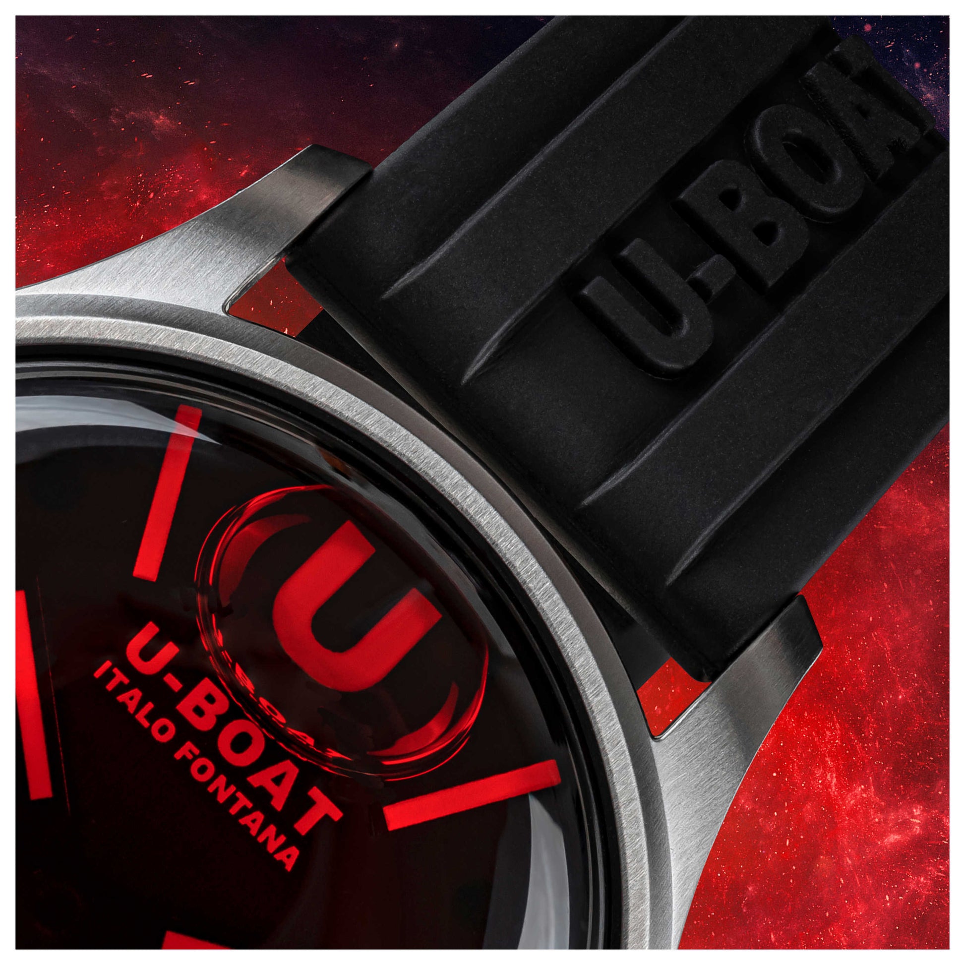 U-Boat Darkmoon Men's Quartz Watch UB-9305 SS - Image #5