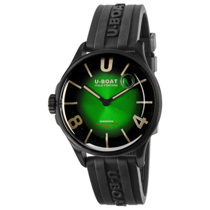 Front view of U-Boat Darkmoon Men's Quartz Watch UB-9503-A