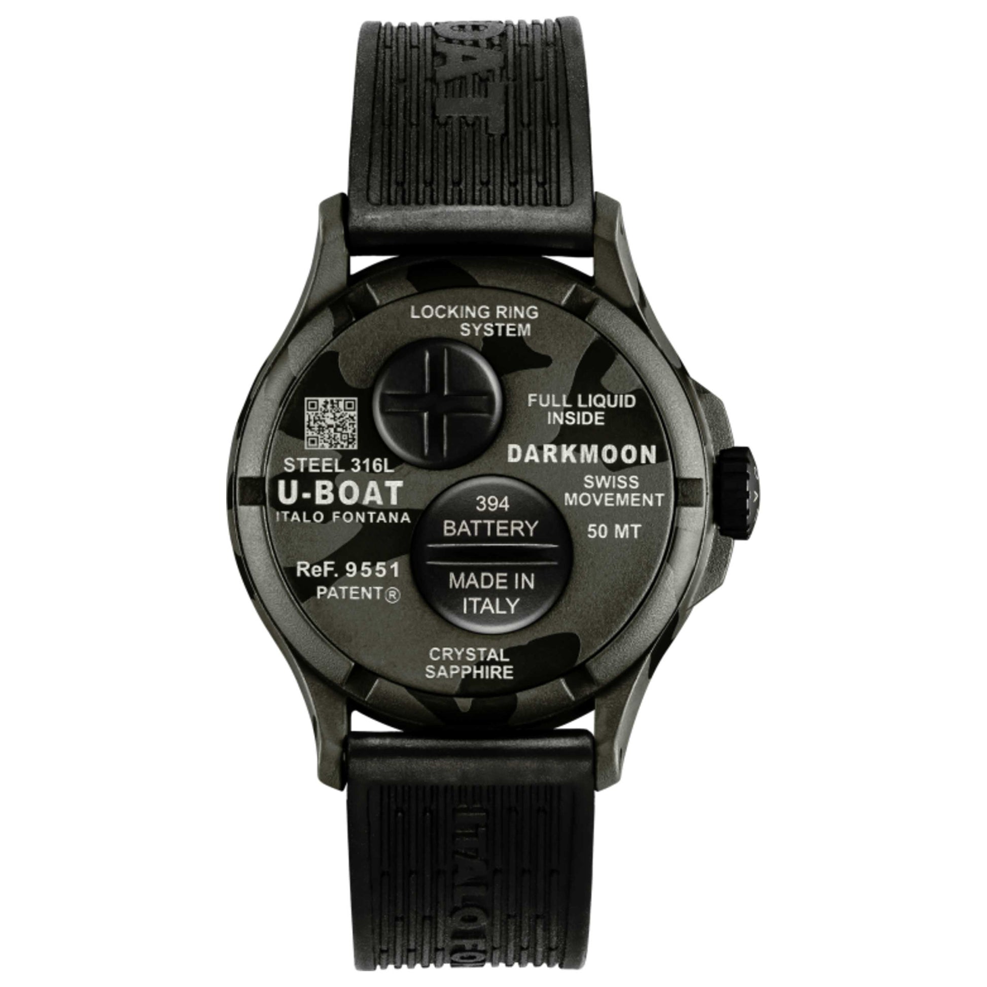 U-Boat Darkmoon Men's Quartz Watch UB-9551 - Image #2