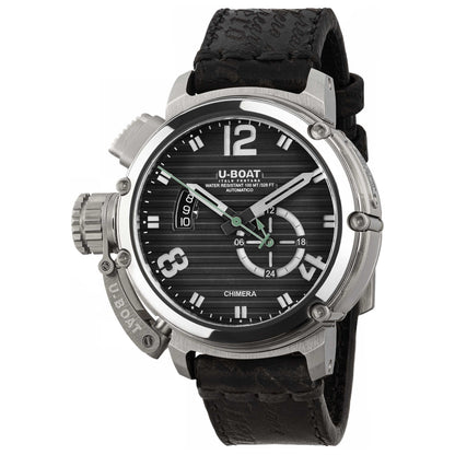 Front view of U-Boat Chimera Men's Automatic Watch UB-9605