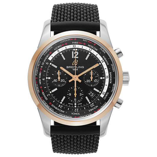 Front view of Breitling Transocean Men's Automatic Watch UB0510U4-BC26-267S